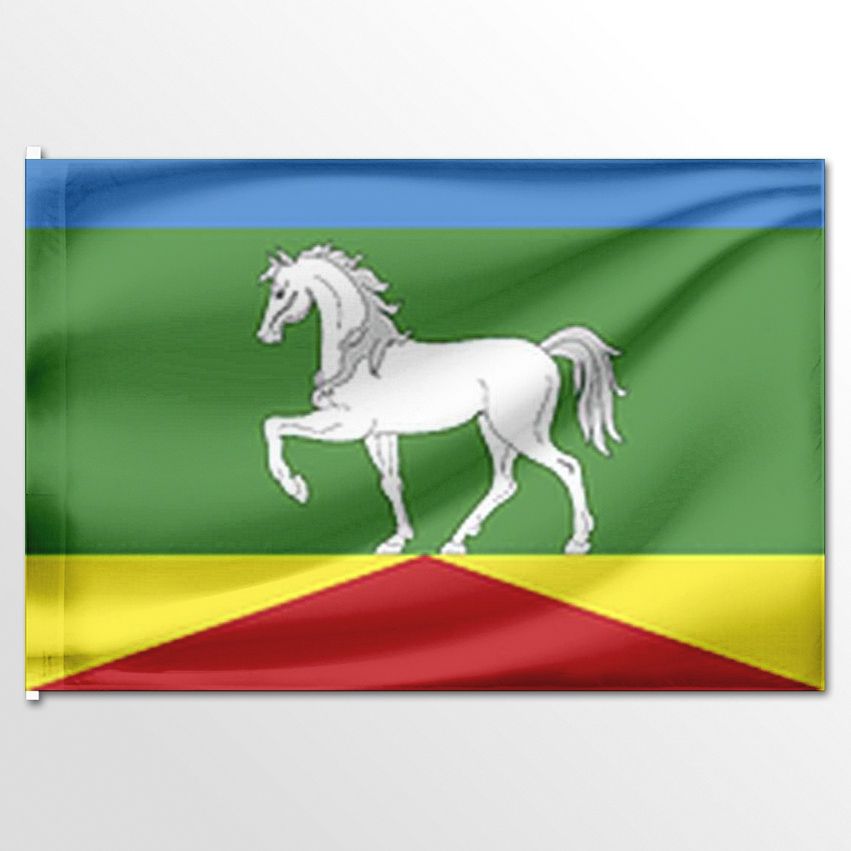 

Флаг ЦТП ФЕНИКС Краснокутского сельского поселения 135x90 см, 7408-135x90