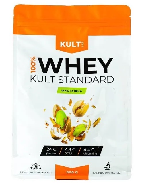 Сывороточный протеин Kultlab Whey KultStandart 900 гр, Фисташка