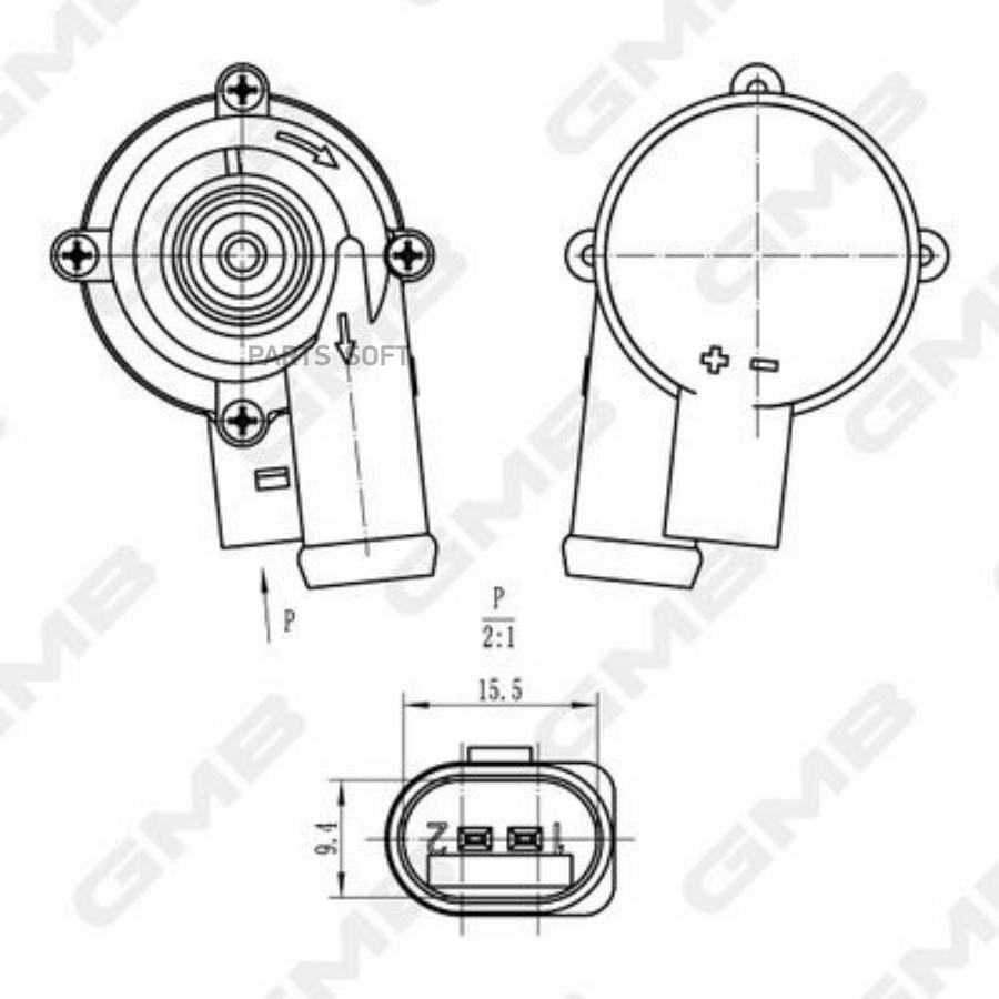 

Помпа Водяная Электрическая Audi A8 GMB gew-vw012