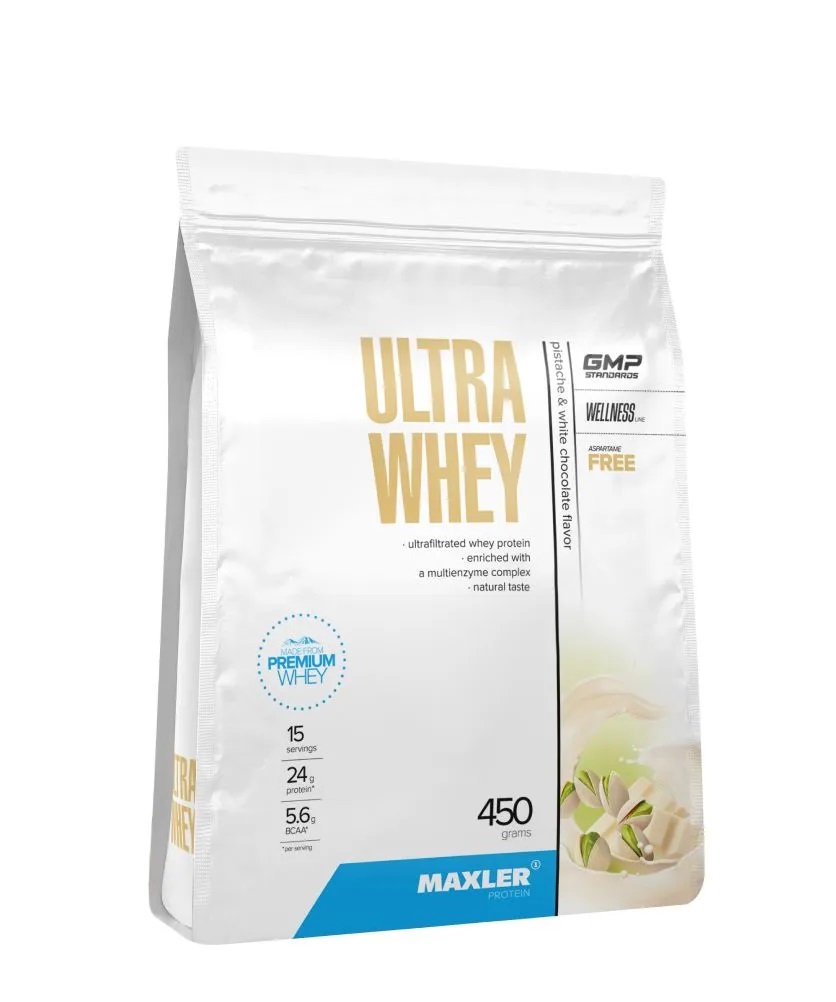 

Maxler Ultra Whey 450 g (bag) (Pistache & White Chocolate), Ultra Whey