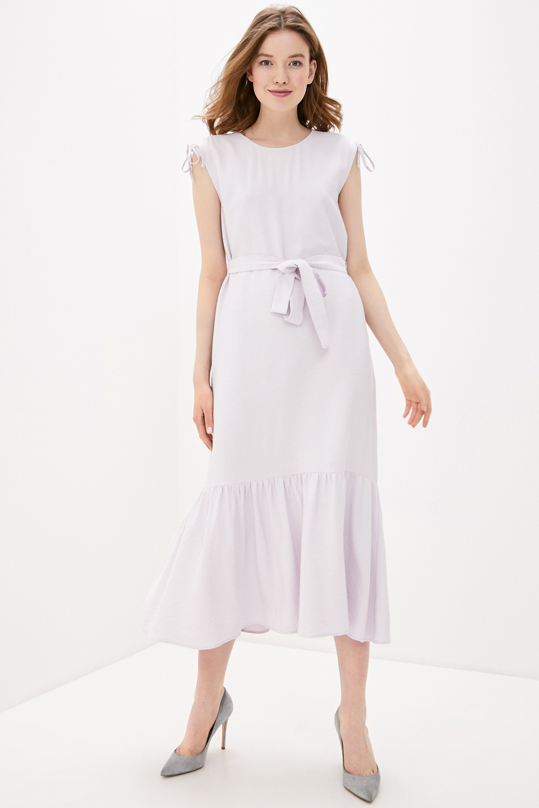 фото Повседневное платье женское baon b450055 фиолетовое m