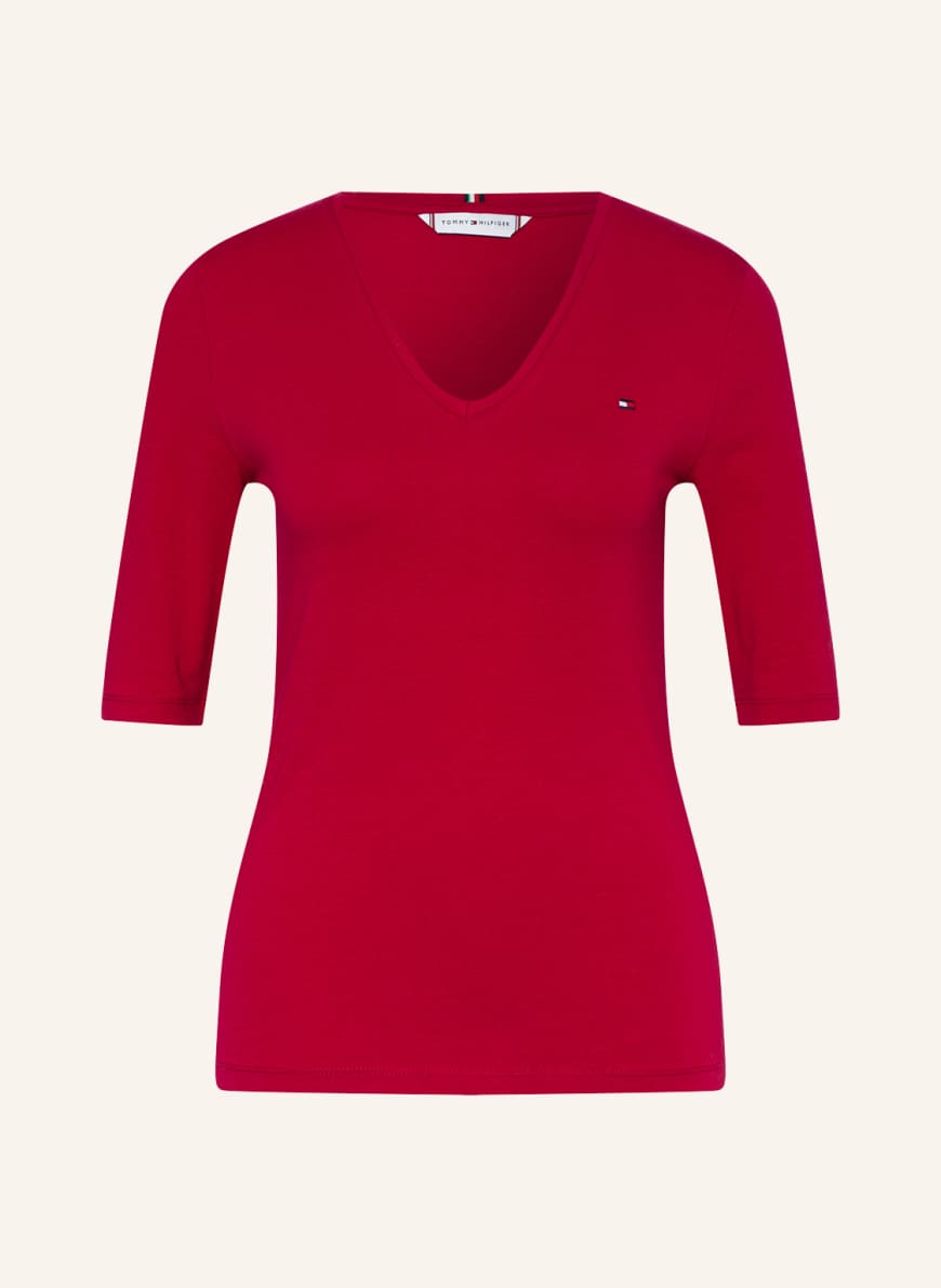 

Футболка женская Tommy Hilfiger 1001292551 красная XL (доставка из-за рубежа), 1001292551