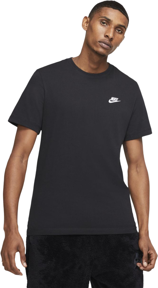 Футболка мужская Nike Sportswear Club черная XS