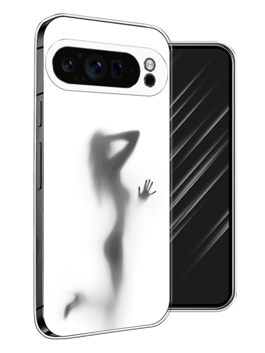 

Чехол Awog на Google Pixel 9 Pro "Стекло в душе", Белый;серый;черный, 272050-1