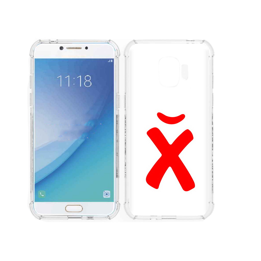 

Чехол MyPads Tocco для Samsung Galaxy J2 Pro (2018) абстракция буква х (PT226925.585.209), Прозрачный, Tocco