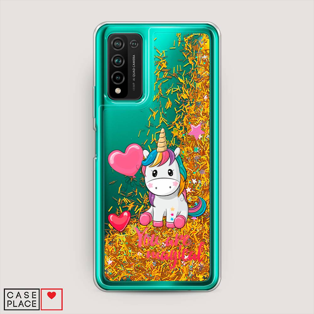 

Чехол Awog на Honor 10X Lite "Волшебная единорожка", Розовый;серый, 6104690-1