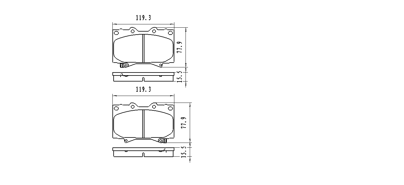 

Колодки дисковые передние \ Toyota Land Cruiser 100 4.7i 32V/4.2TD 98> 1 WINKOD W270704BP