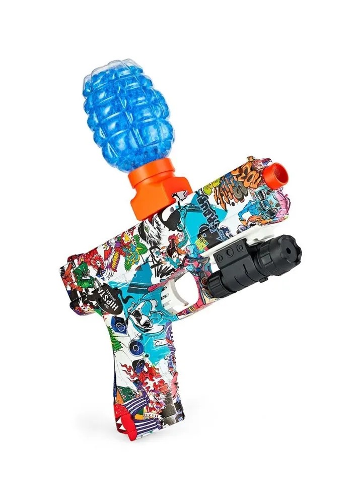 

Детская игрушка ArtemToys Орбизный пистолет автоматический, белый, ОБ, Орбиз