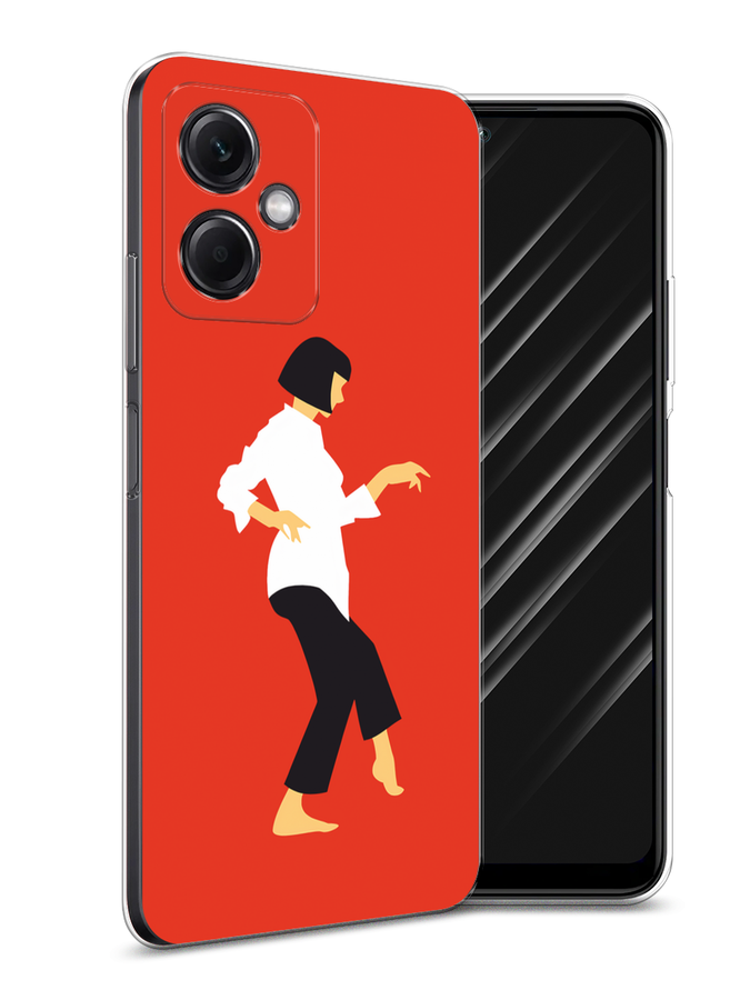 

Чехол Awog на Tecno Spark Go 2023"Сакура", Розовый;черный, 303150-4