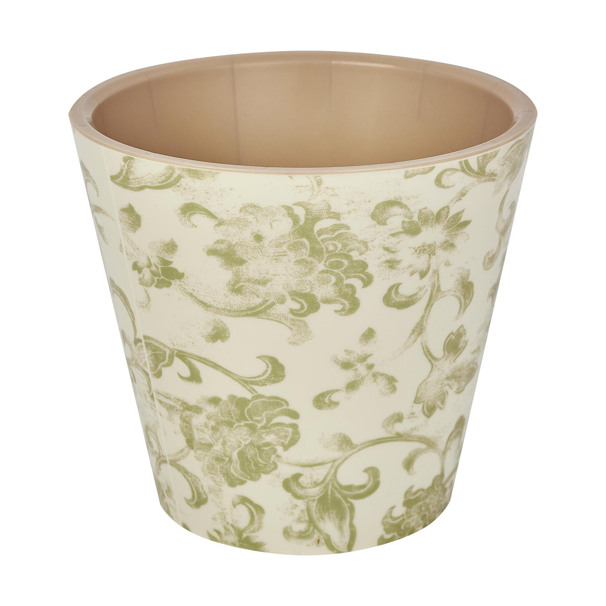 фото Горшок для цветов ingreen london deco, 5 л, изящный узор