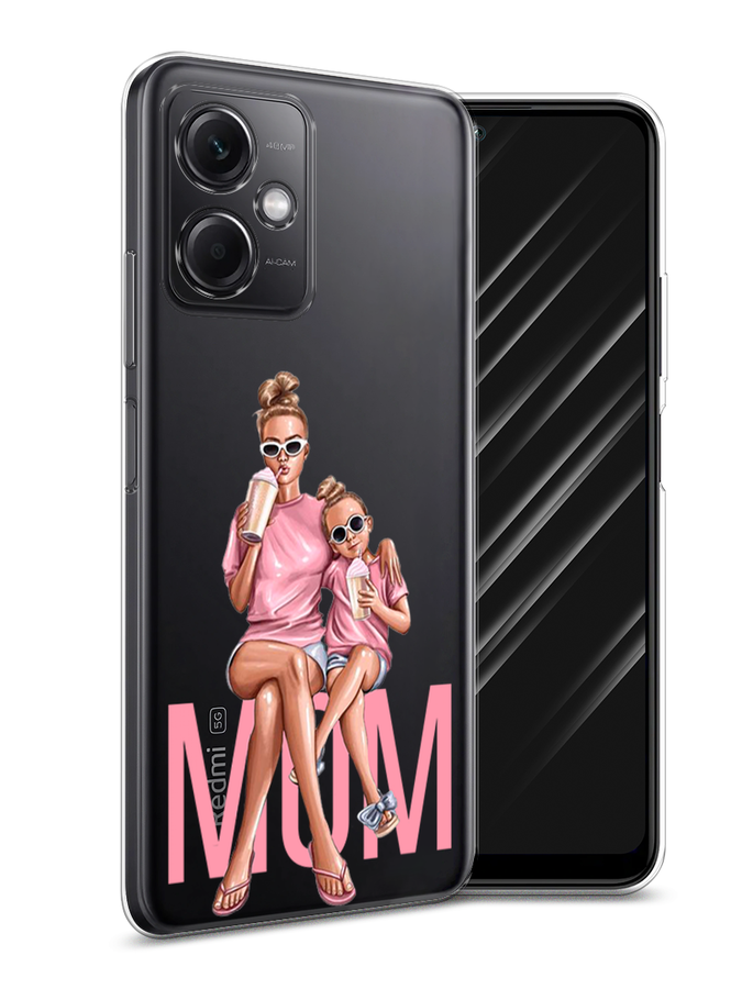 

Чехол Awog на Tecno Spark Go 2023"Енот с мороженым", Бежевый;серый, 303150-10