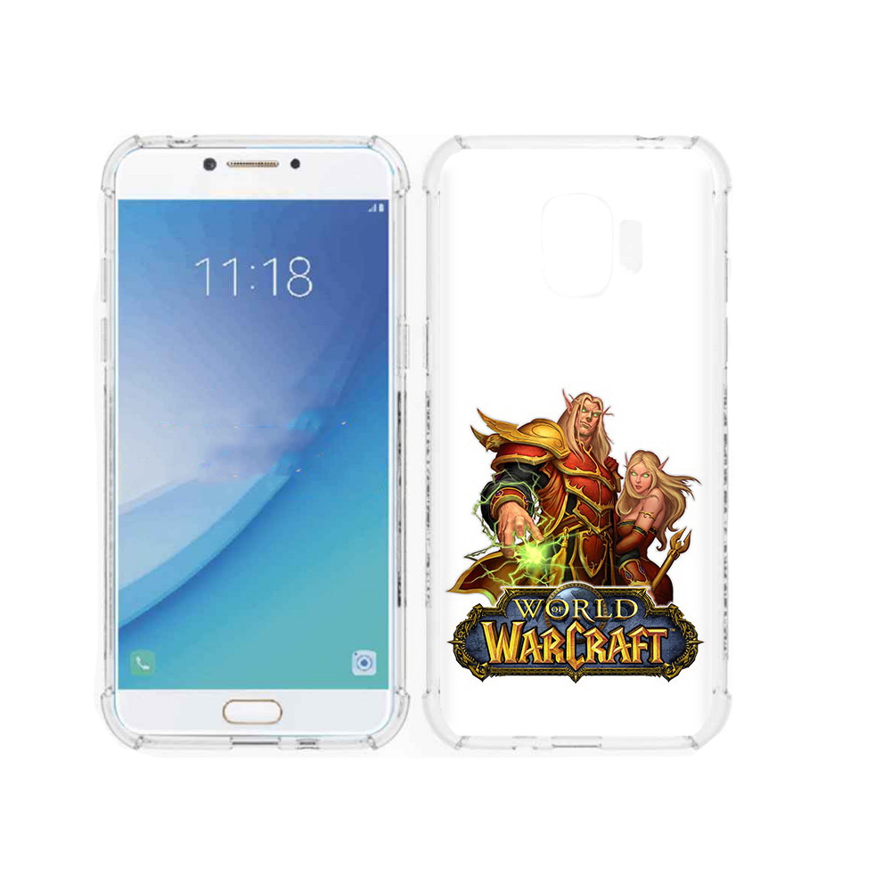 

Чехол MyPads Tocco для Samsung Galaxy J2 Pro (2018) варкрафт2 (PT226925.585.256), Прозрачный, Tocco