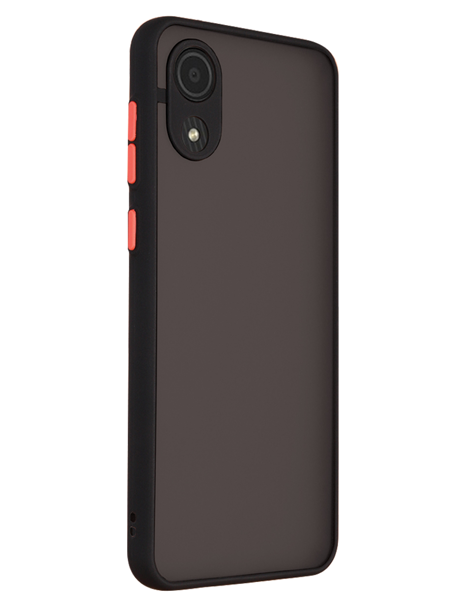 Чехол Mcover для Galaxy A03 Core, с защитой камеры, черный