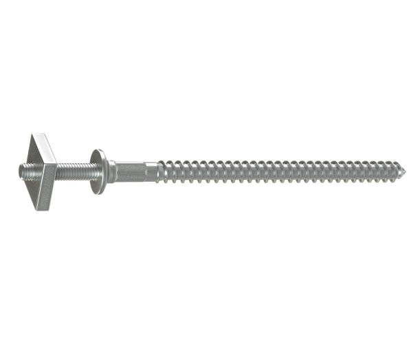 

Шпилька специальная с гайкой Docke STANDARD, оцинкованная сталь, 5 упак. ZVSG-1099, Серый, Шпилька Docke STANDARD