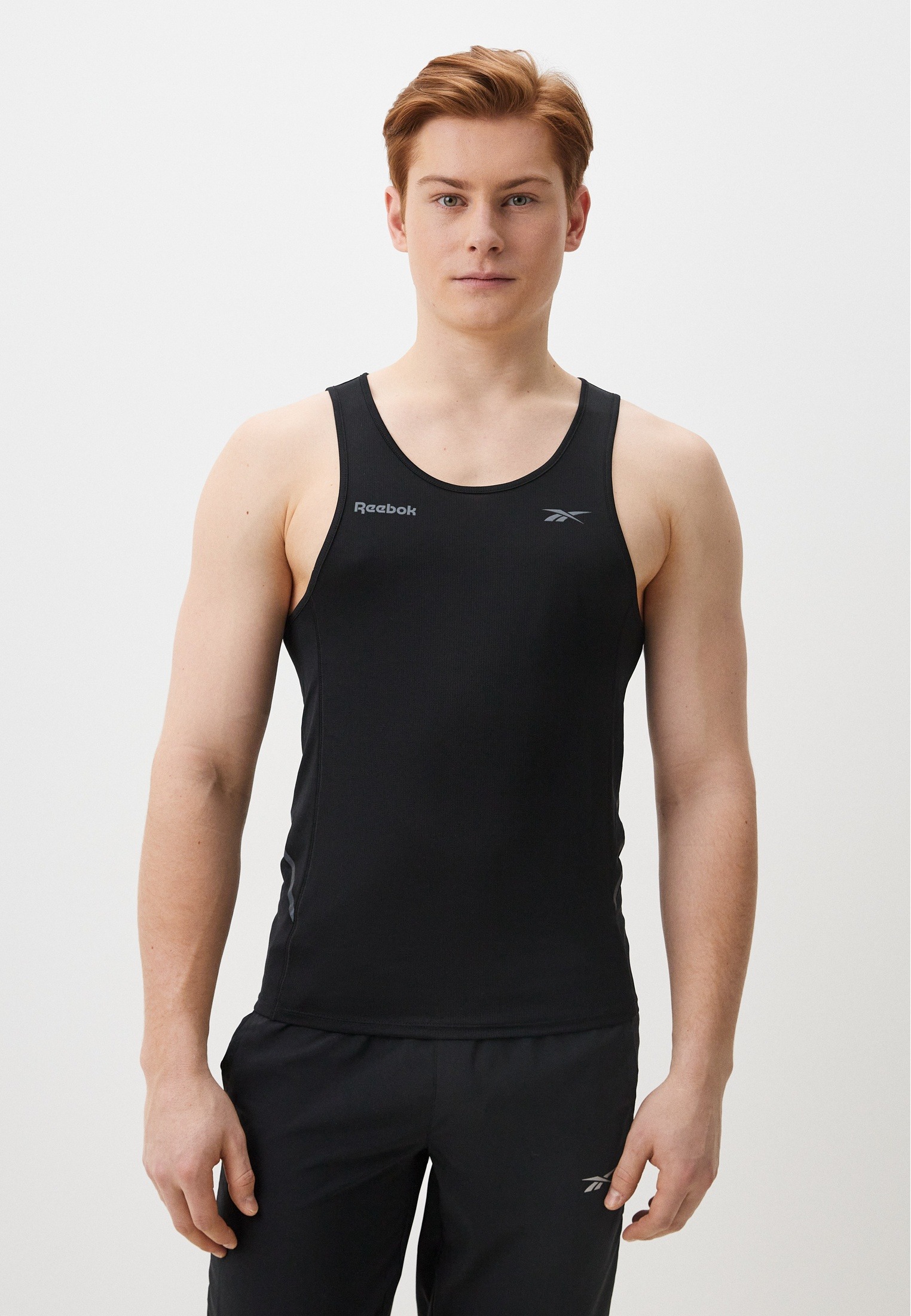 

Майка мужская Reebok Speed Tank черная S, Черный, Speed Tank