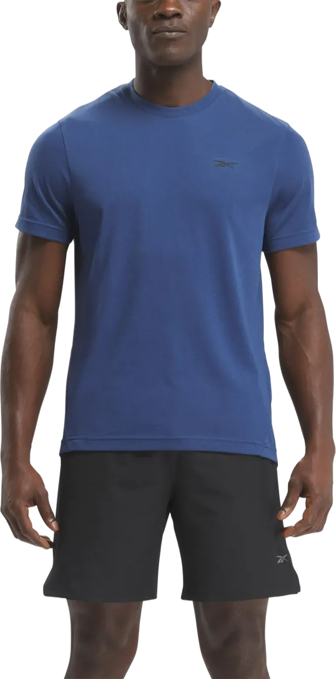 

Футболка мужская Reebok Athlete Tee 2.0 синяя M, Синий, Athlete Tee 2.0