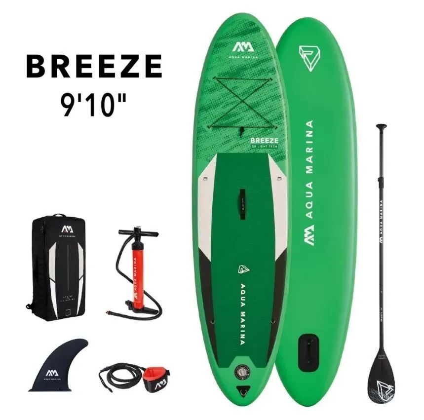 SUP-доска Aqua Marina All-Around Breeze 9,1' 300x76x12 см насос, весло, лиш, до 100 кг