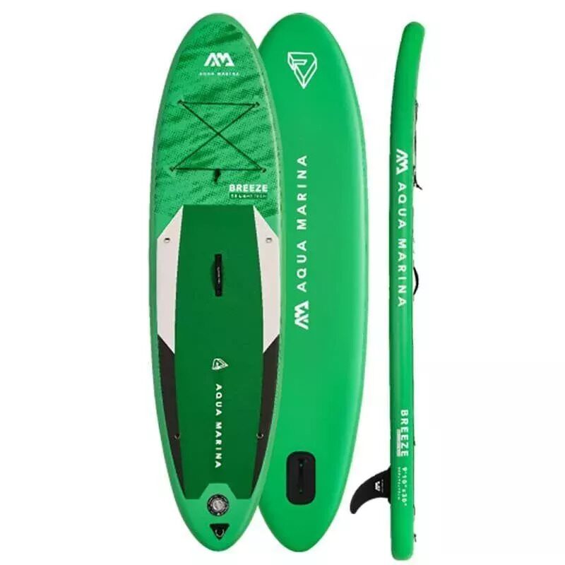 фото Надувная sup-доска aqua marina 9'10" all-around breeze 2022 (300x76x15 см) shark