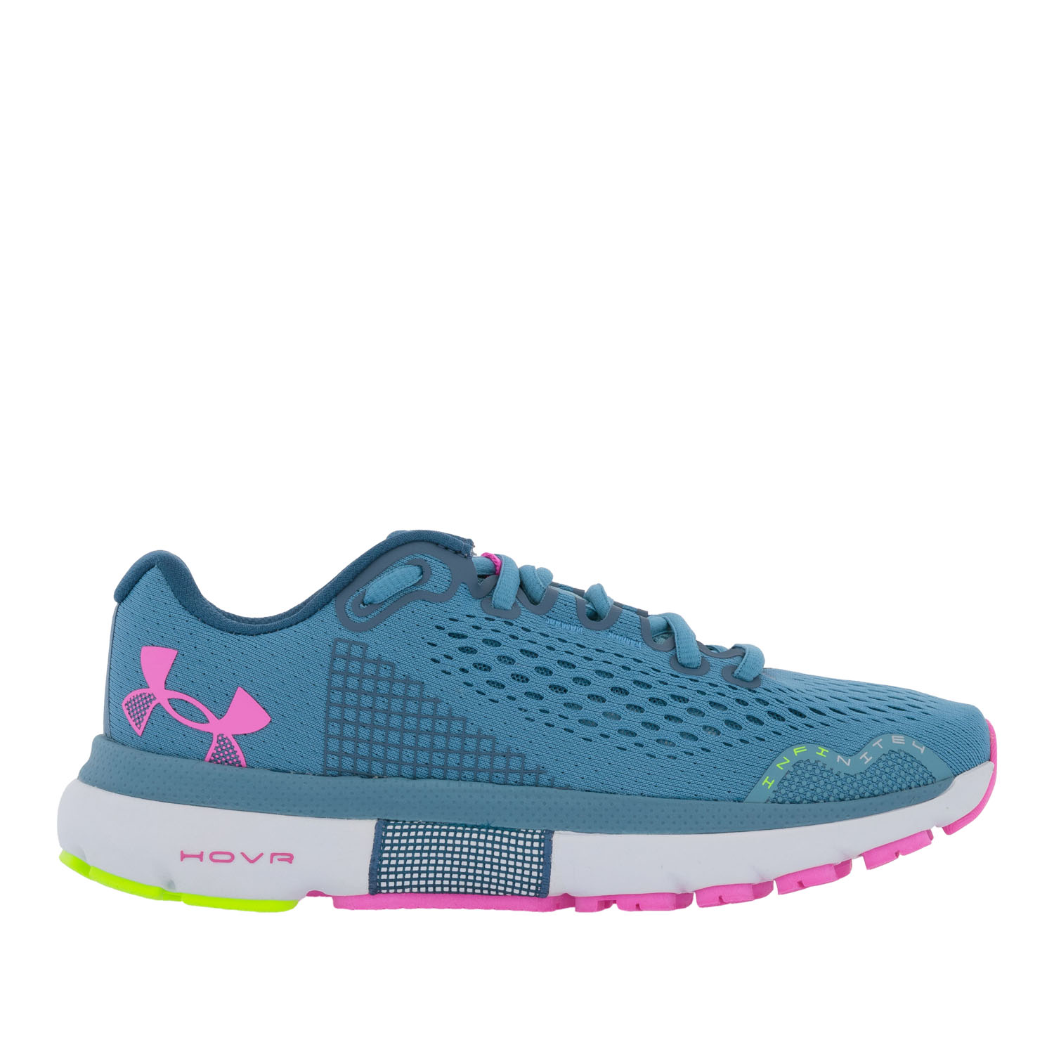 

Спортивные кроссовки женкие Under Armour W Hovr Infinite 4 голубые 7.5 US, Голубой, W Hovr Infinite 4