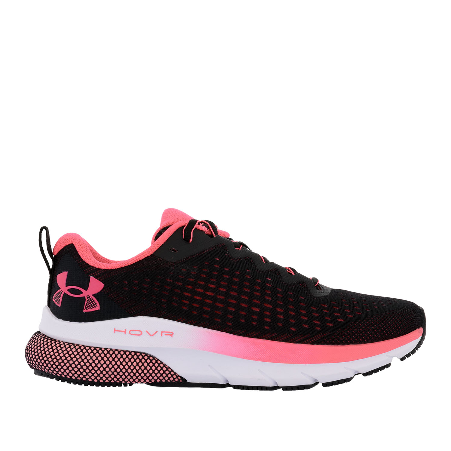 

Спортивные кроссовки женкие Under Armour W Hovr Turbulence Black/Pink Shock/Pink 7.5 US, Черный, W Hovr Turbulence