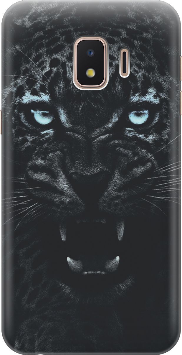 

Чехол на Samsung Galaxy J2 Core с принтом "Голубоглазая пантера", 7245