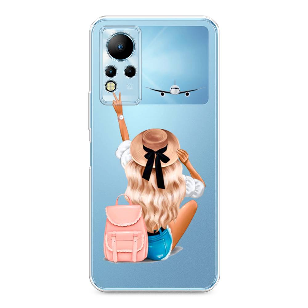

Чехол Awog на Infinix Note 12 G88 "Автостопом самолетом", Разноцветный, 3101850-7