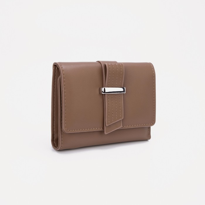 

Кошелек женский NoBrand 7751711, бежевый, 7751711