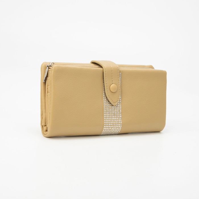 

Кошелек женский NoBrand 7522528, бежевый, 7522528