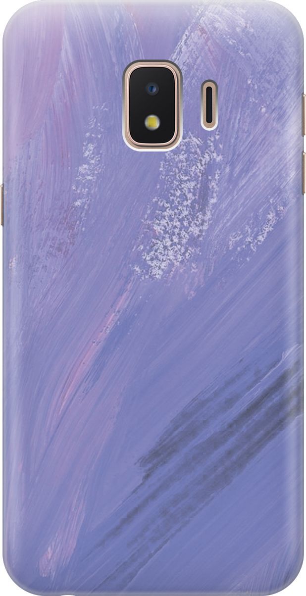 

Чехол на Samsung Galaxy J2 Core с принтом "Сиреневые мазки", Серый;фиолетовый, 7246