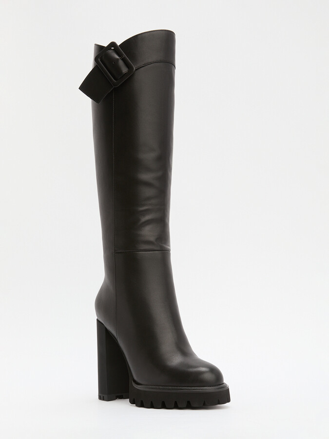 

Сапоги женские Tendance LT60-895 черные 38 EU, Черный, LT60-895