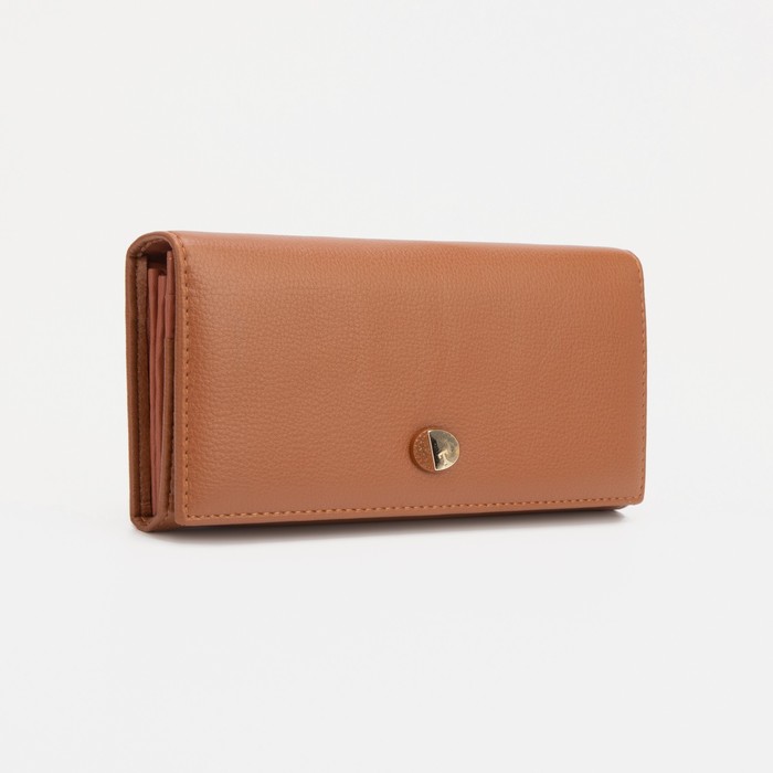 

Кошелек женский NoBrand 7430260, коричневый, 7430260