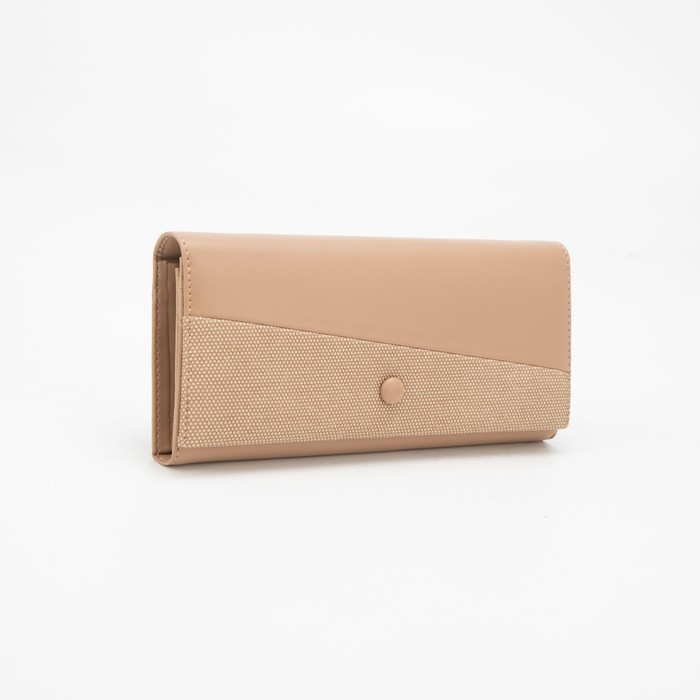 

Кошелек женский NoBrand 7607979, бежевый, 7607979