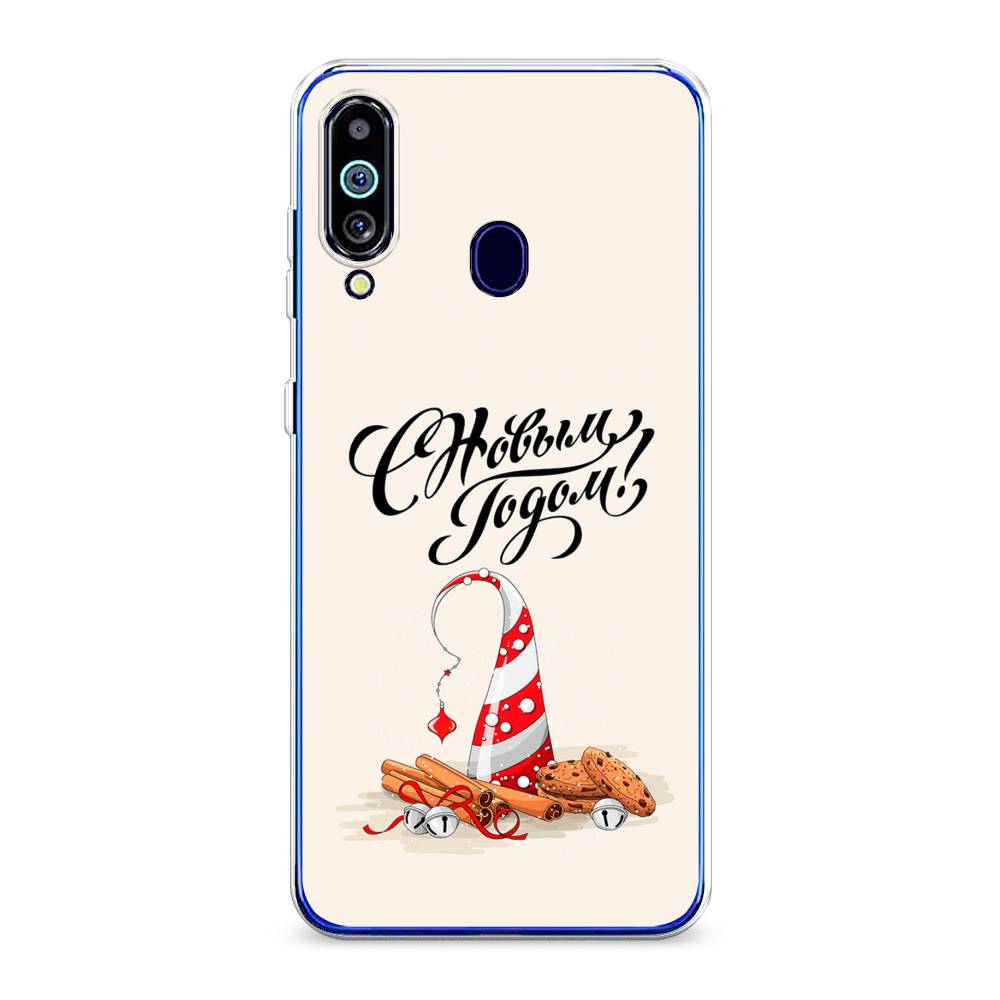 

Чехол на Samsung Galaxy M40 "Подарки на Новый Год", Бежевый;красный;черный, 28750-5