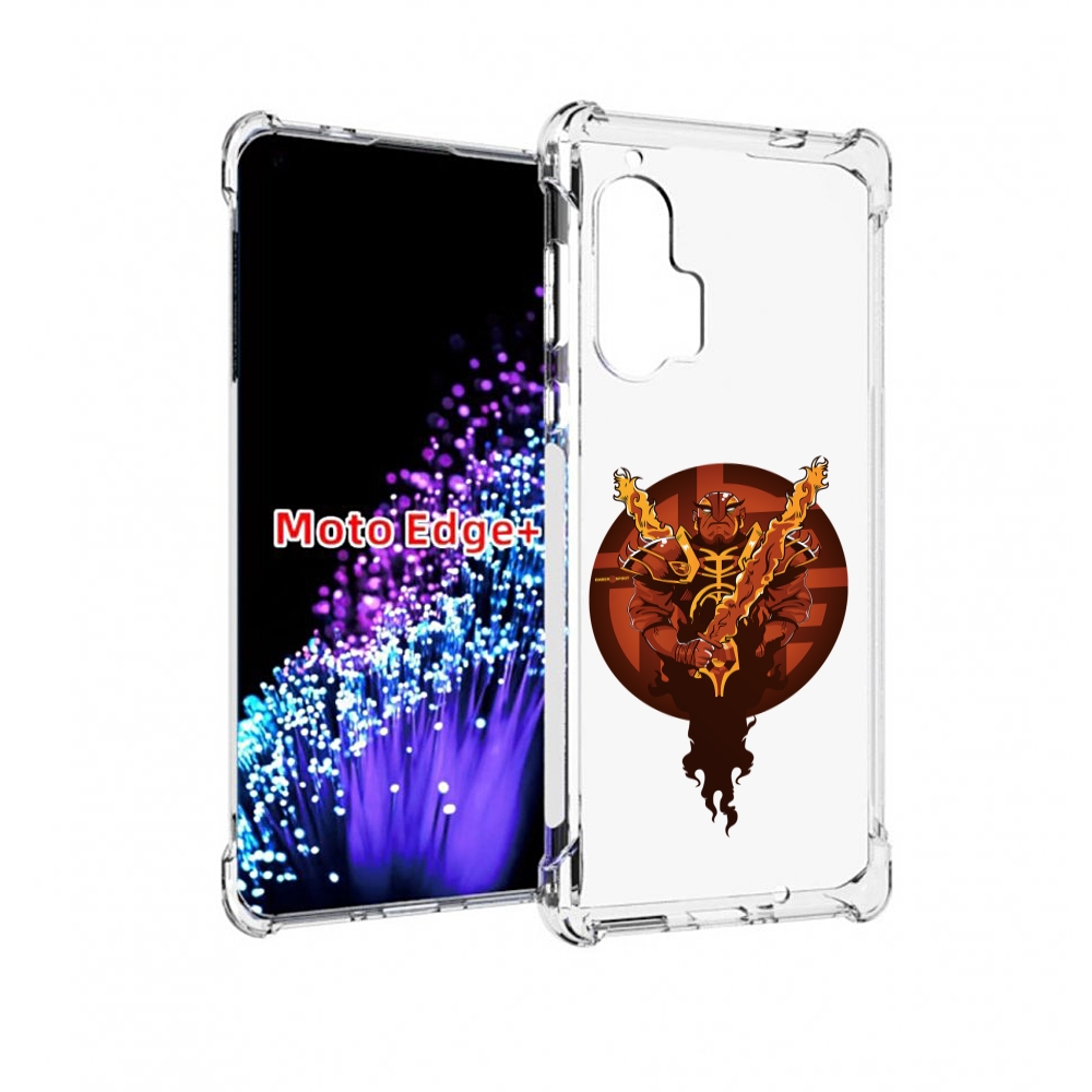 

Чехол MyPads ember spirit для Motorola Edge+ Plus, Прозрачный, Tocco