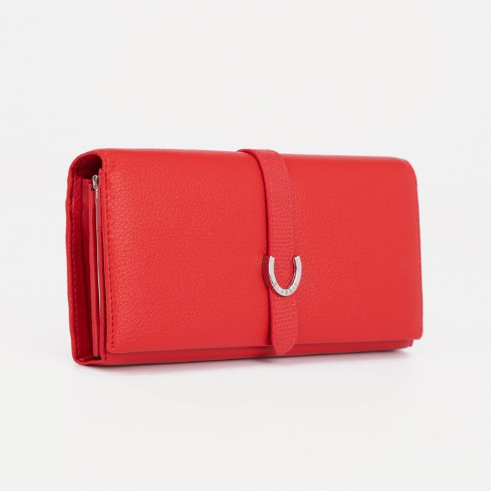 

Кошелек женский NoBrand 9278182, красный, 9278182
