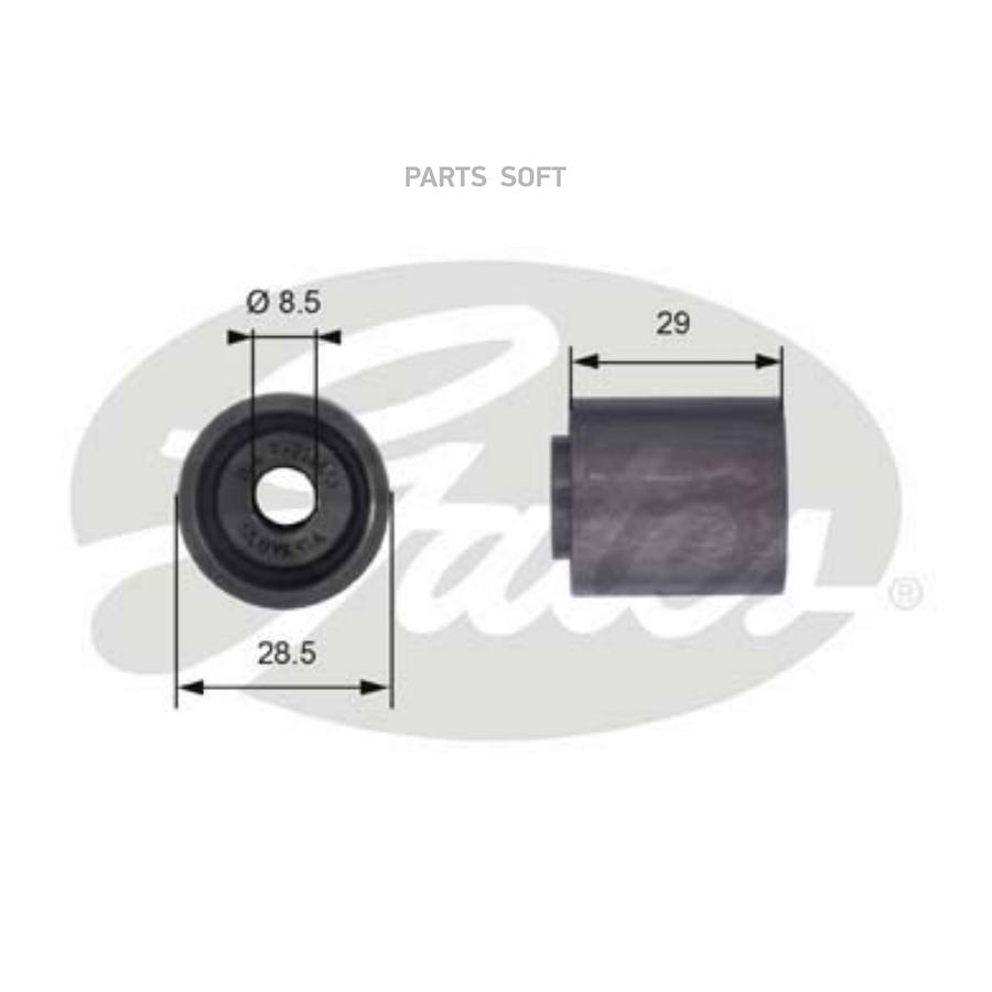 

GATES Ролик обводной GATES T42045
