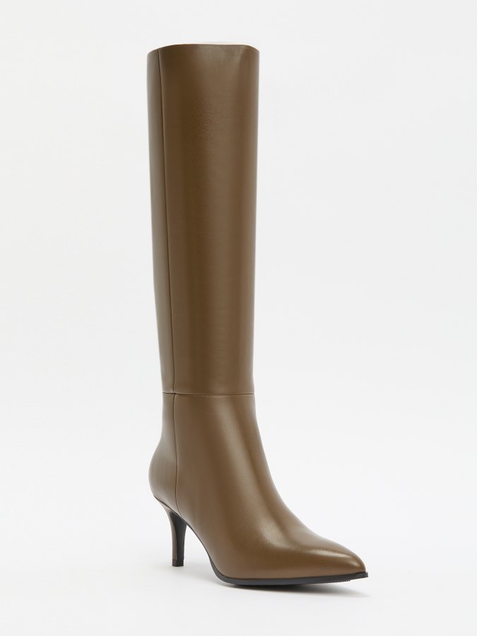 

Сапоги женские Tendance CLF780B-01 хаки 38 EU, CLF780B-01