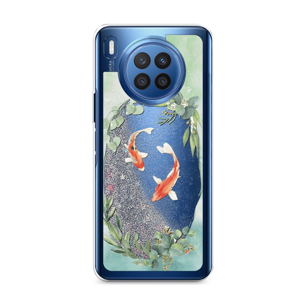 

Чехол Awog на Huawei Nova 8i/Honor 50 lite "Две золотые рыбки", Разноцветный, 6106391-1
