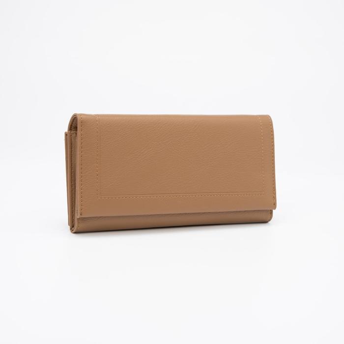 

Кошелек женский NoBrand 7074914, коричневый, 7074914