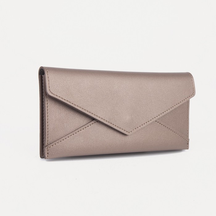 

Кошелек женский NoBrand 5373925, бронзовый, 5373925