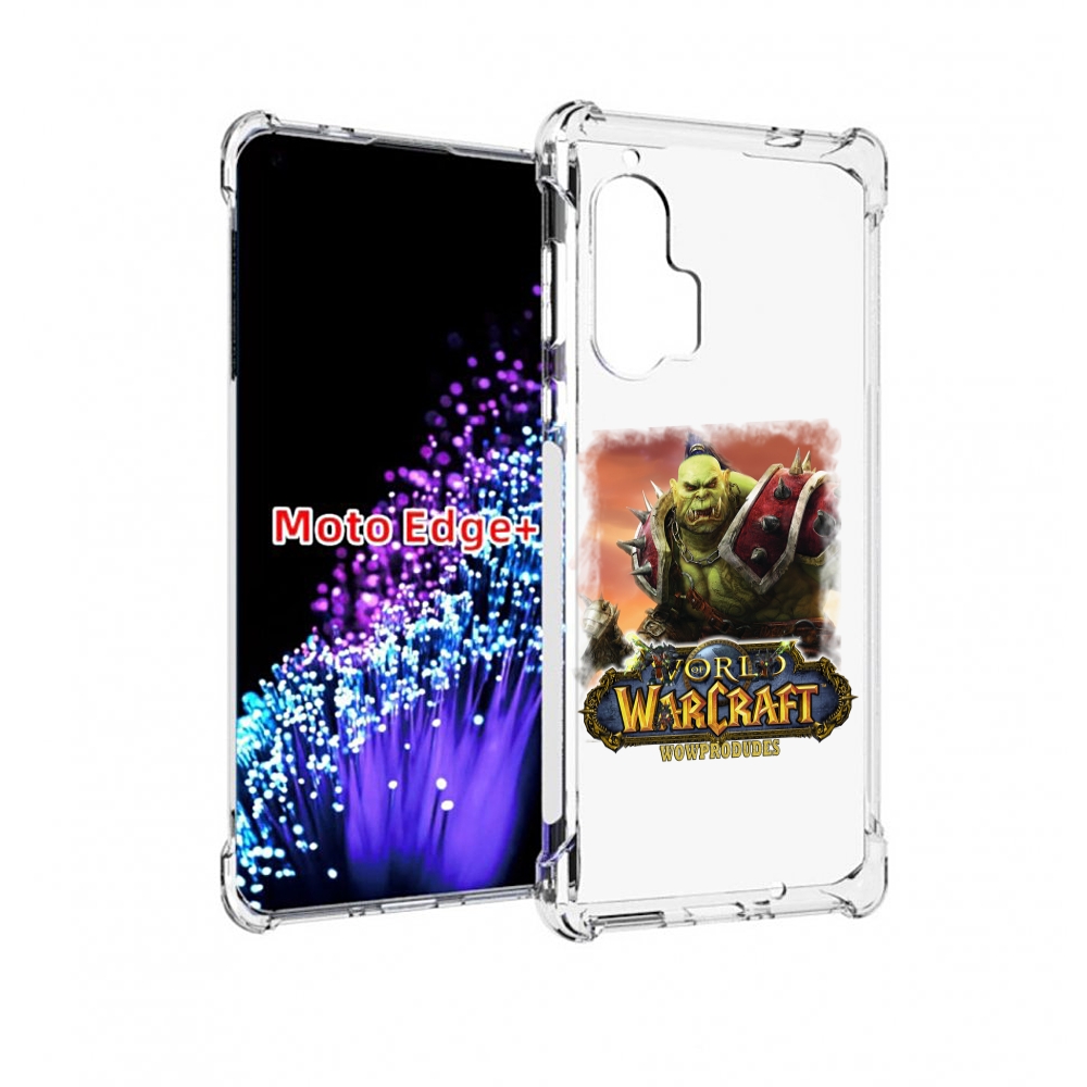 

Чехол MyPads Варкрафт для Motorola Edge+ Plus, Прозрачный, Tocco