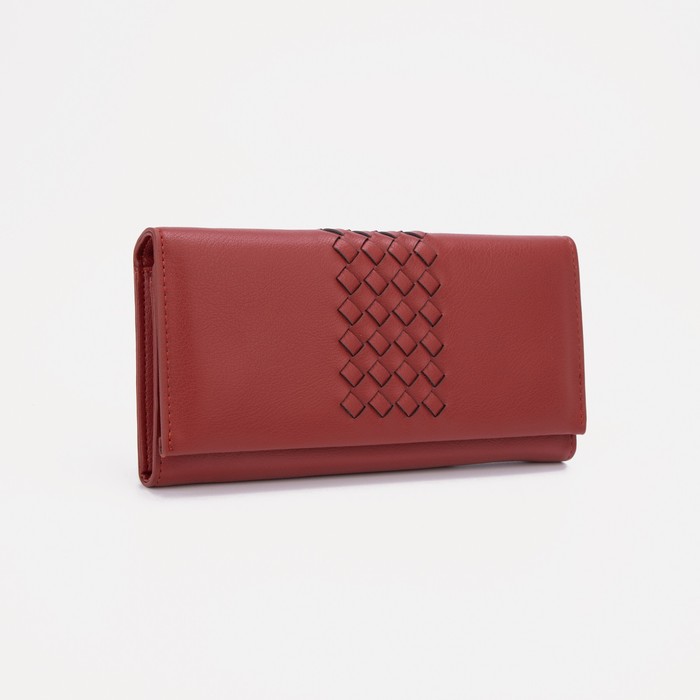 

Кошелек женский NoBrand 7751690, красный, 7751690