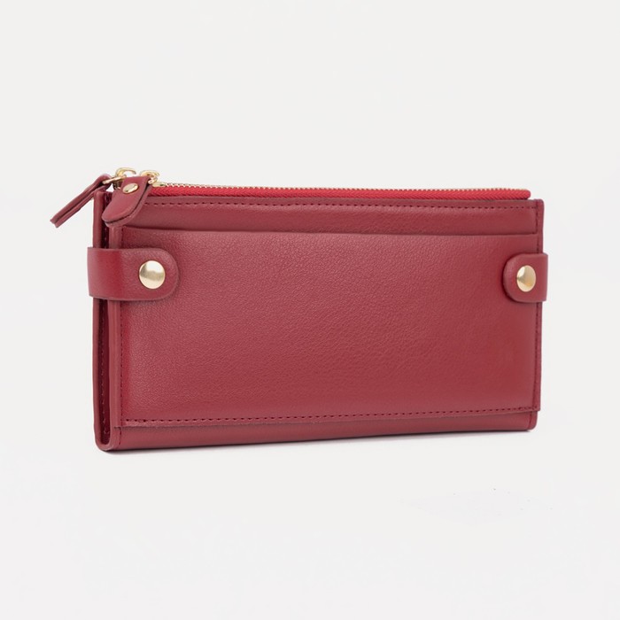 

Кошелек женский NoBrand 9306091, бордовый, 9306091