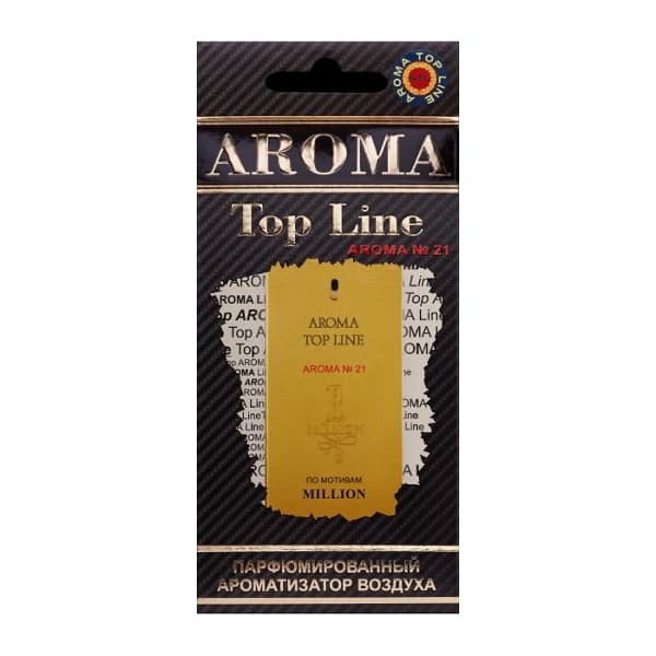 

Ароматизатор в машину AROMA Top Line №21 One Million, Разноцветный