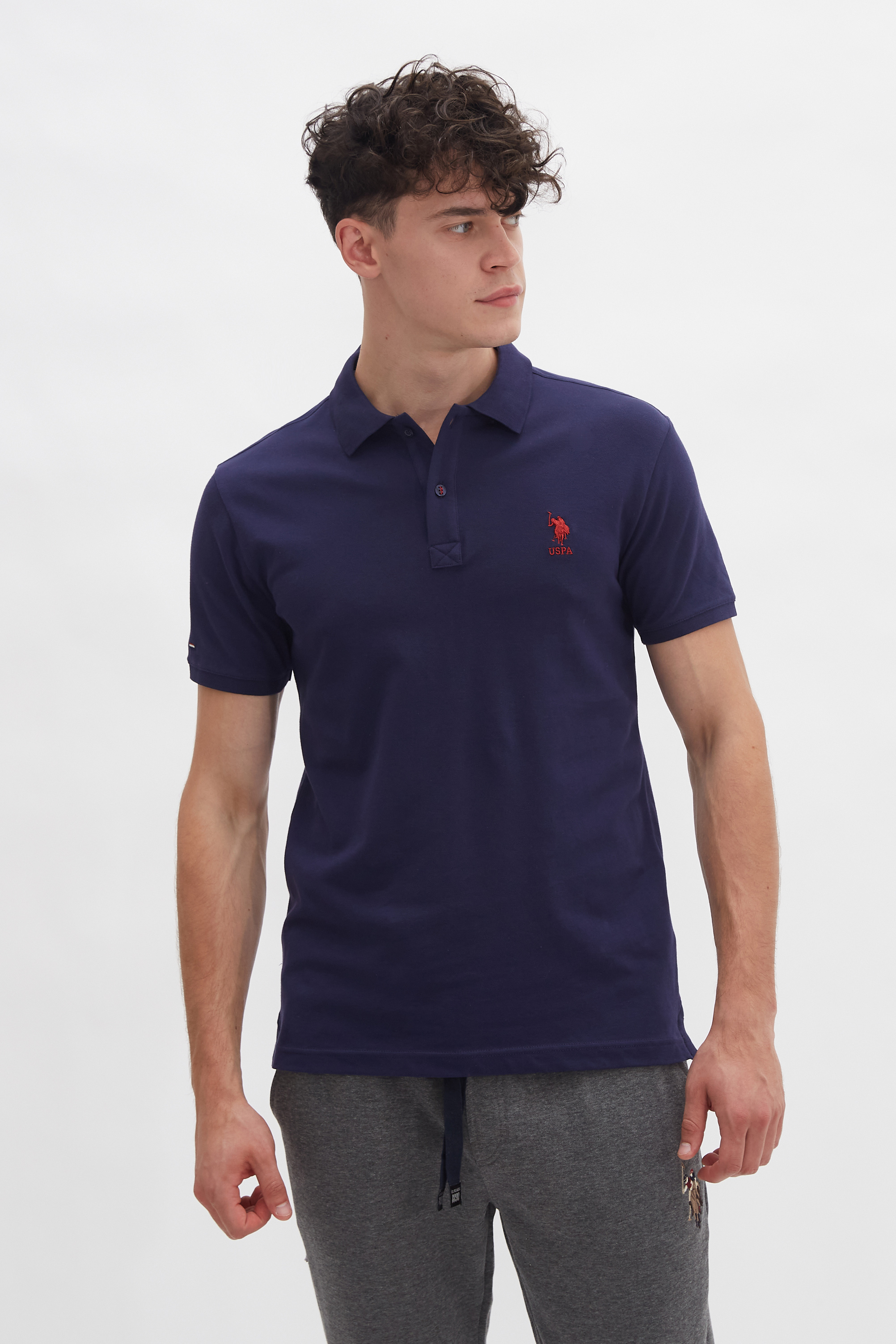 фото Футболка мужская u.s. polo assn. g081sz0110tp04iy021rl синяя xl