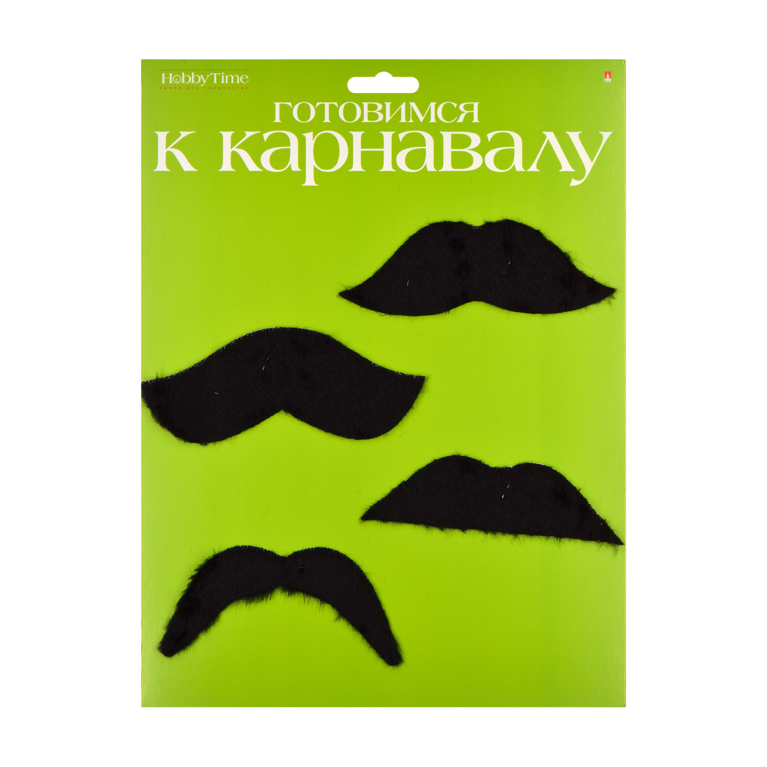 

Усы декоративные Hobby Time, 4 ШТУКИ, ЧЕРНЫЕ, Разноцветный