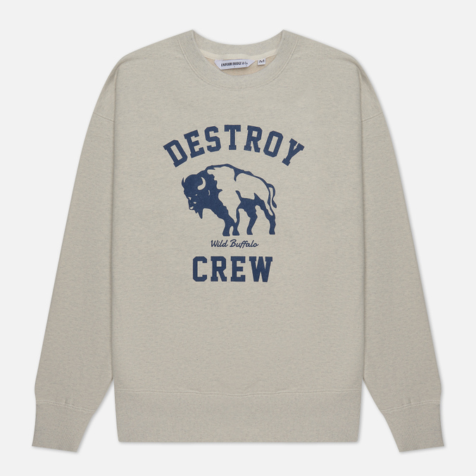 

Свитшот мужской Uniform Bridge UB-DBSWS-OATMEAL бежевый L, UB-DBSWS-OATMEAL