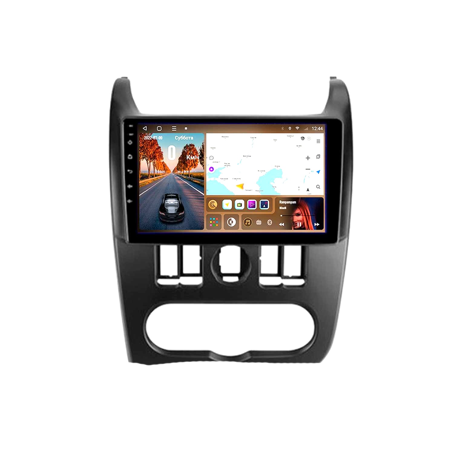 Автомобильная магнитола CaCar TK4 Lada Largus Лада Ларгус 2 3240100₽