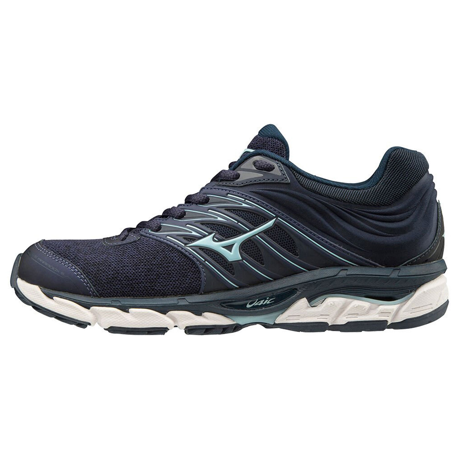 фото Кроссовки мужские mizuno wave paradox 5 (w) синие 5 uk