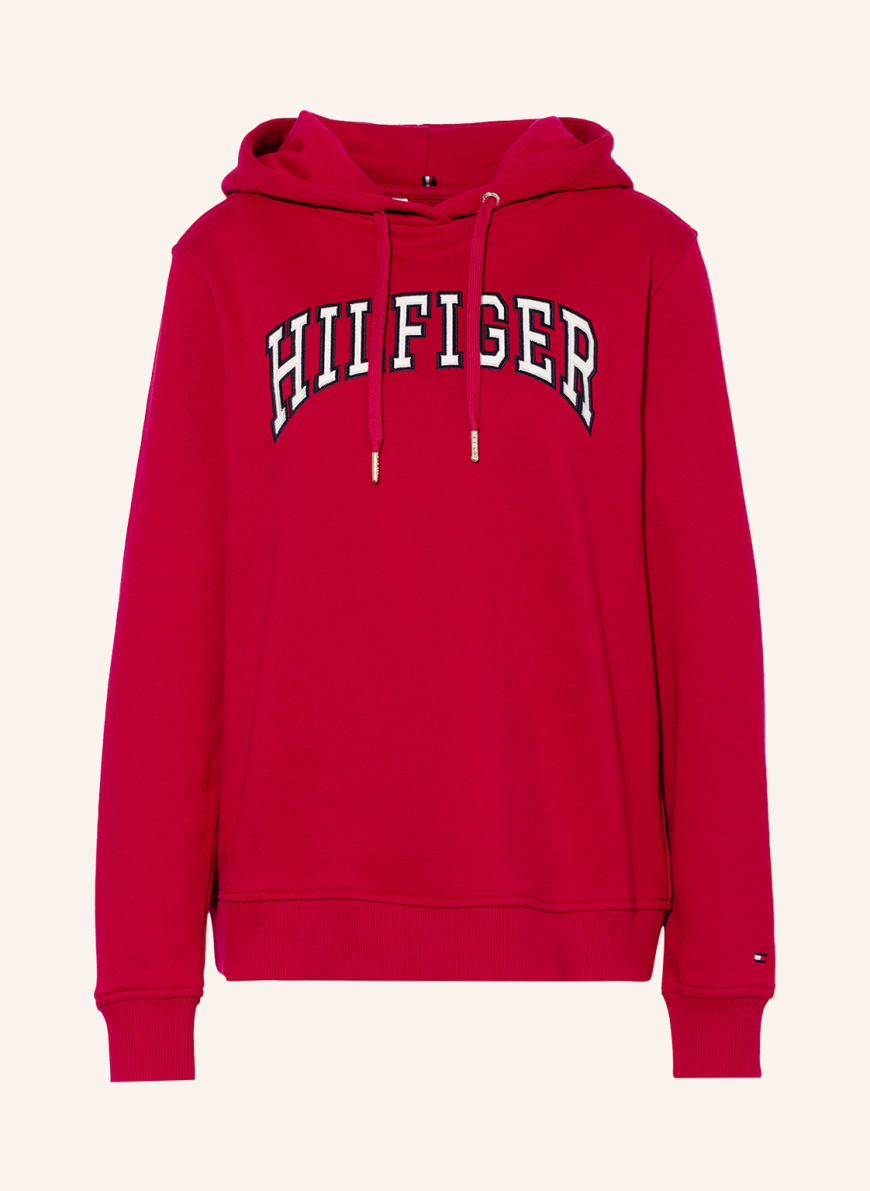 

Худи женское Tommy Hilfiger 1001292557 красное XL (доставка из-за рубежа), 1001292557